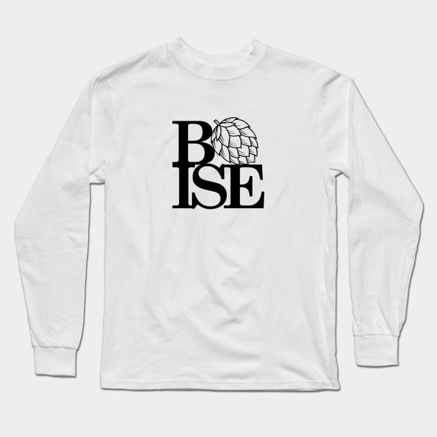 Boise Loves beer! Long Sleeve T-Shirt by obeytheg1ant